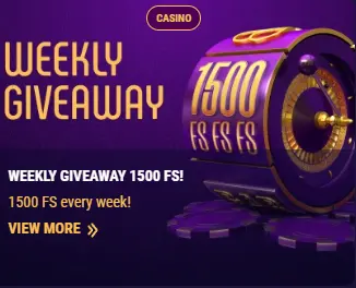 WEEKLY GIVEAWAY 1500 FS!